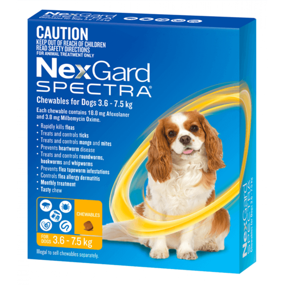 Nexgard Spectra Small 8 - 16 lbs