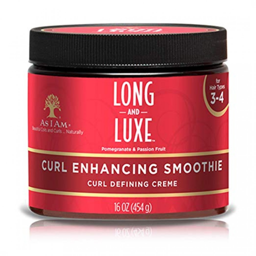 As I AM Long and Luxe Curl Enhancing Smoothie, 16 Ounce