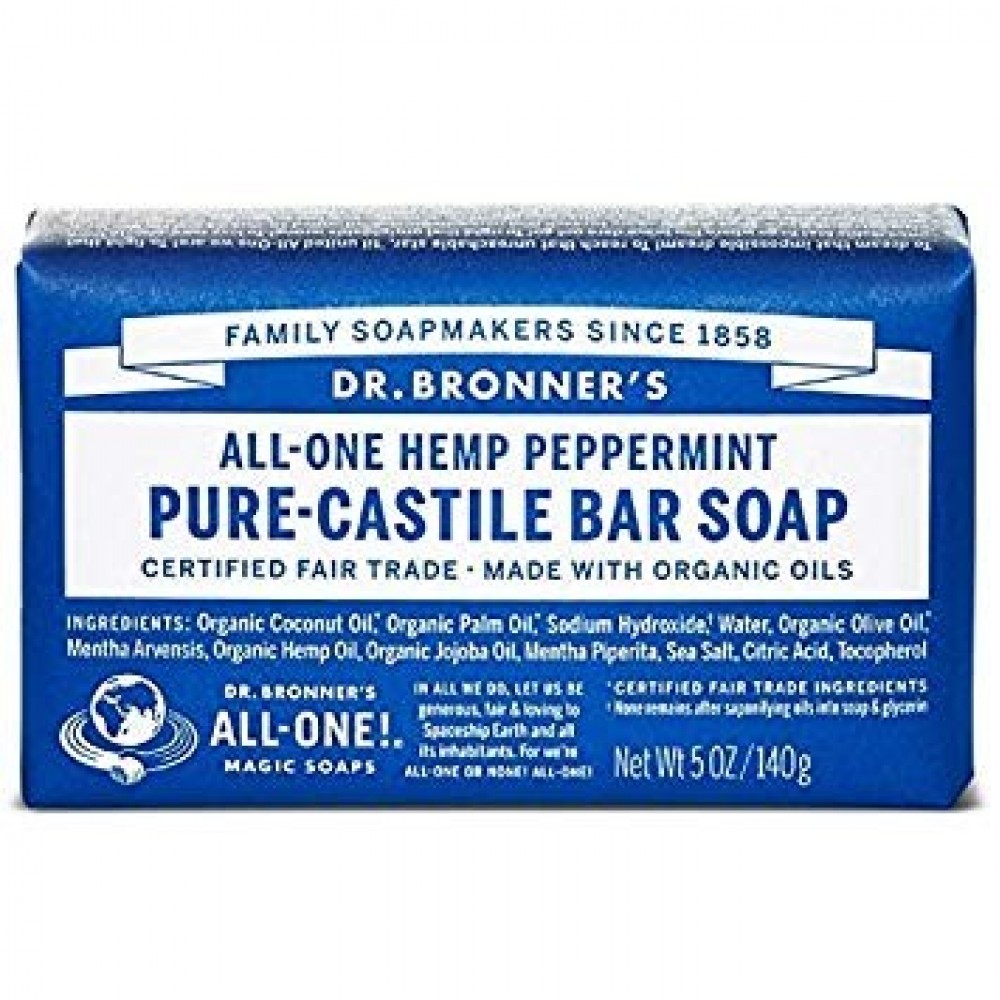 Dr. Bronner Peppermint Bar Soap