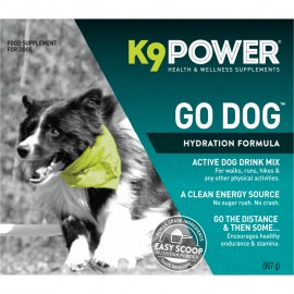 K9-Power Go Dog - Total Hydration and Performance Drink for Active Dogs