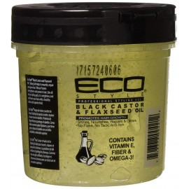 ECO Style Black Castor & Flaxseed Oil Gel 24 oz.