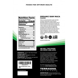 Terrasoul Superfoods Maca Powder (Organic) 6 oz.