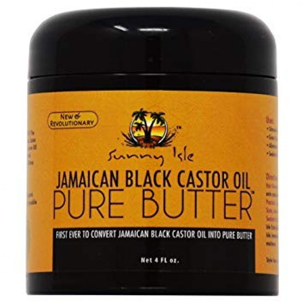 Sunny Isle Jamaican Black Castor Oil Pure Butter Original 4oz.