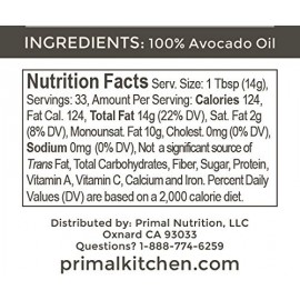 Primal Kitchen - Avocado Oil 16.9 oz.