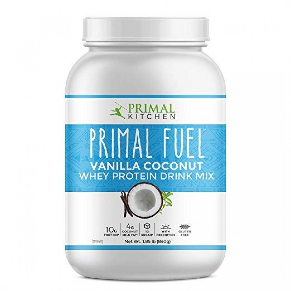 Primal Kitchen Primal Fuel Vanilla Coconut Whey Protein Powder 1.86 lbs