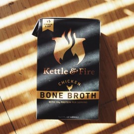 Chicken Bone Broth Soup by Kettle and Fire 16oz.