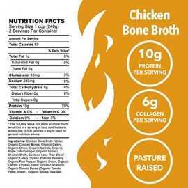 Chicken Bone Broth Soup by Kettle and Fire 16oz.