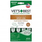 Vet Best Flea and Tick Spot-on Drops for Dogs 16 -40lbs.