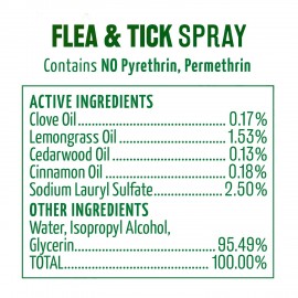 Tropiclean Natural Flea & Tick Spray 16oz.