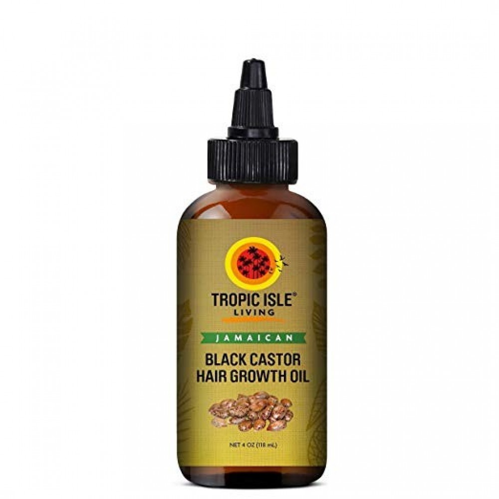 Tropic Isle Living Black Castor Hair Growth Oil (4 oz)